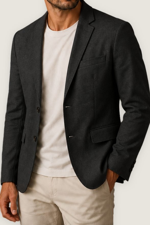 Blazer Desestruturado, cor chumbo