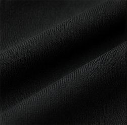 Camiseta Pima Essencial na cor preto, detalhe do tecido
