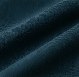Camiseta Pima Signature na cor azul petróleo, detalhe do tecido