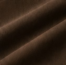 Camiseta Pima Signature na cor café, detalhe do tecido
