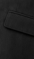 Costume Executivo na cor chumbo, detalhe do bolso